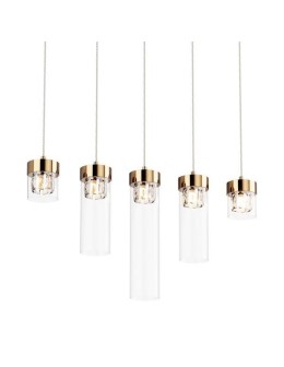 ZUMA LINE GEM LAMPA Wisząca Złota G9 28W P0389-05E-F7AC - produkt 2