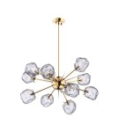 Modern chandeliers - Zuma Line ROCK Gold G9 28W P0488-12P-U8AC Pendant Lamp. - product 1