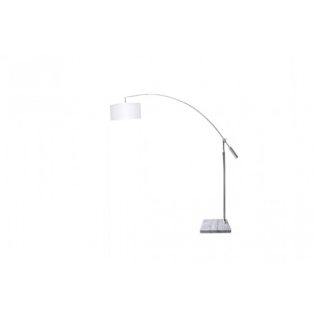 Azzardo BIANCA CHROME/WHITE 1xE27 Floor Lamp Chrome/White AZ0005