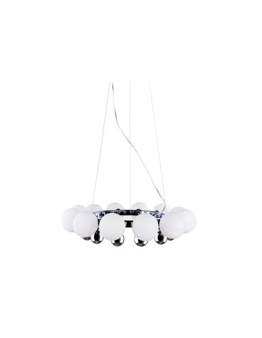 Azzardo ESPERANZA 12xG9 Pendant White/Chrome AZ0095