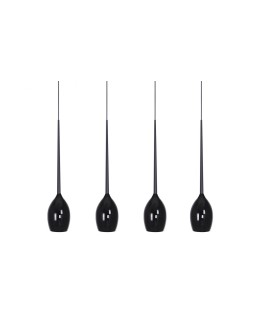 Azzardo IZZA 4 BLACK 4xE14 Pendant Black Gloss AZ0100 - product 2