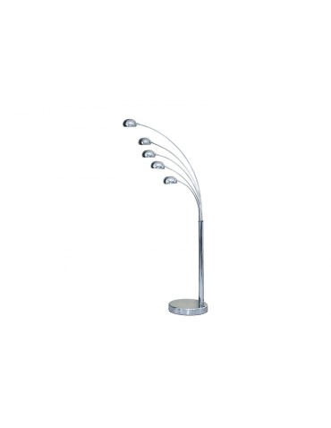 Azzardo PALP CHROM 5xE14 Floor Lamp Chrome AZ1122