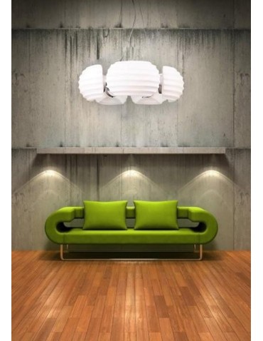 Azzardo RONDO 5xE14 Pendant White AZ0115