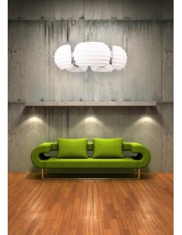 Azzardo RONDO 5xE14 Pendant White AZ0115