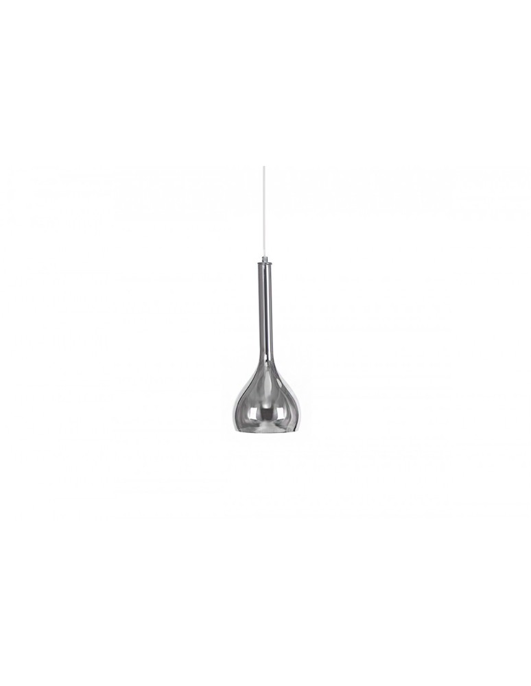 Single pendant lamps - Azzardo SOUL 1 CHROME 1xE27 Pendant Chrome AZ1652 - product kolory-swiatla.pl 1