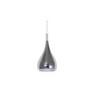 Single pendant lamps - Azzardo SPELL CHROM 1xE27 Chrome Pendant AZ0285 - product 1