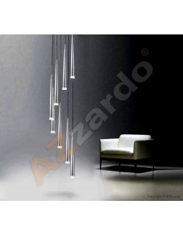 Azzardo STYLO 8 CHROM 8xG9 Pendant Chrome AZ0257 - product 2