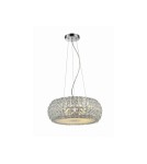Pendant lamps - Azzardo SOPHIA 5 5xE14 Transparent/Crystal Pendant AZ0522 - product 1