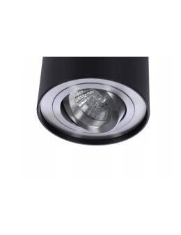 Azzardo BROSS 1 BLACK/ALUMINIUM 1xGU10 Natynkowa Czarny/Aluminium AZ0779 - produkt 2