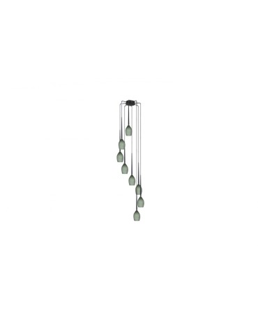Azzardo IZZA 8 OLIVE 8xE14 Pendant Olive AZ1230