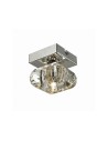 Azzardo RUBIC 1 TOP 1xG9 Ceiling Transparent/Chrome AZ0489