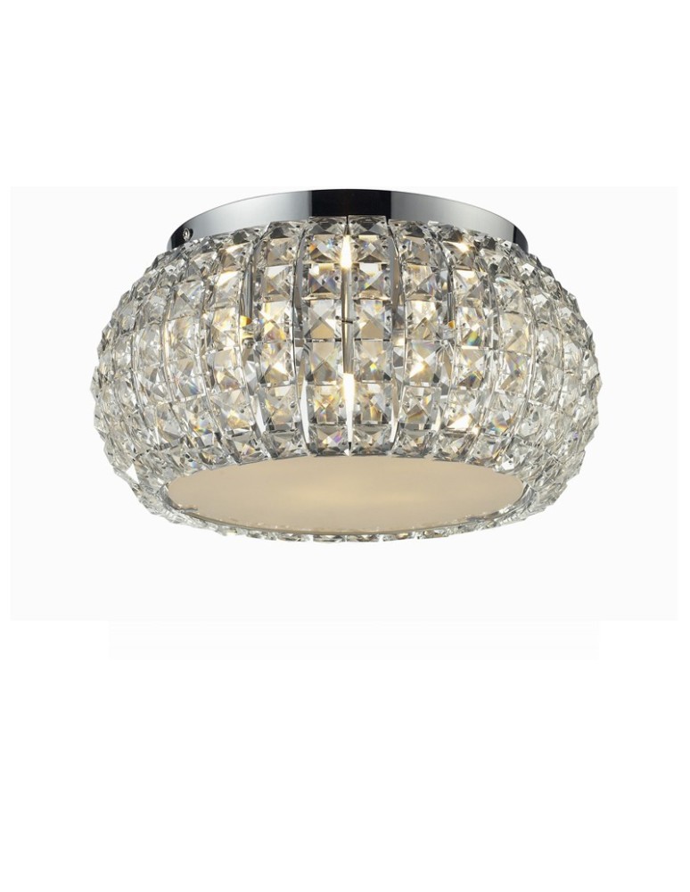 Ceiling lamps with crystals - Azzardo SOPHIA 6 TOP 6xE14 Ceiling Transparent/Crystal AZ0695 - product kolory-swiatla.pl 1