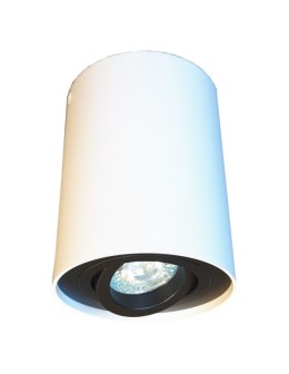 Azzardo BROSS 1 WHITE/BLACK 1xGU10 Natynkowa Biały/Czarny AZ1436 - produkt 2