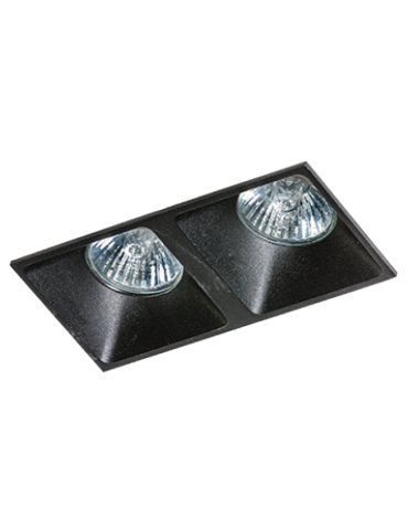 Azzardo PIO 2 BLACK 2xGU10 Recessed Black AZ1720 - product 2