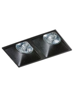 Azzardo PIO 2 BLACK 2xGU10 Recessed Black AZ1720 - product 2