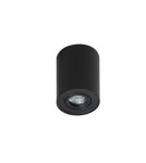 Ceiling luminaires for replaceable light source - Azzardo BROSS 1 BLACK/BLACK 1xGU10 Surface Mounted Black AZ2135 - product 1