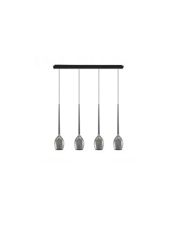 Azzardo IZZA 4 SMOKY 4xE14 Wisząca Dymiony AZ2938