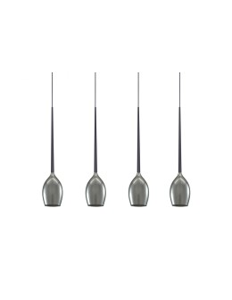 Azzardo IZZA 4 SMOKY 4xE14 Wisząca Dymiony AZ2938 - produkt 2