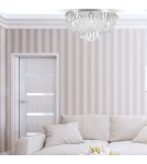 Ceiling lamps with crystals - Zuma Line Ceiling Lamp silver SENSI CEILING 19157M. - product 3