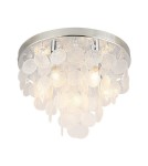 Ceiling lamps with crystals - Zuma Line Ceiling Lamp silver PARDO CEILING 18366 - product 1