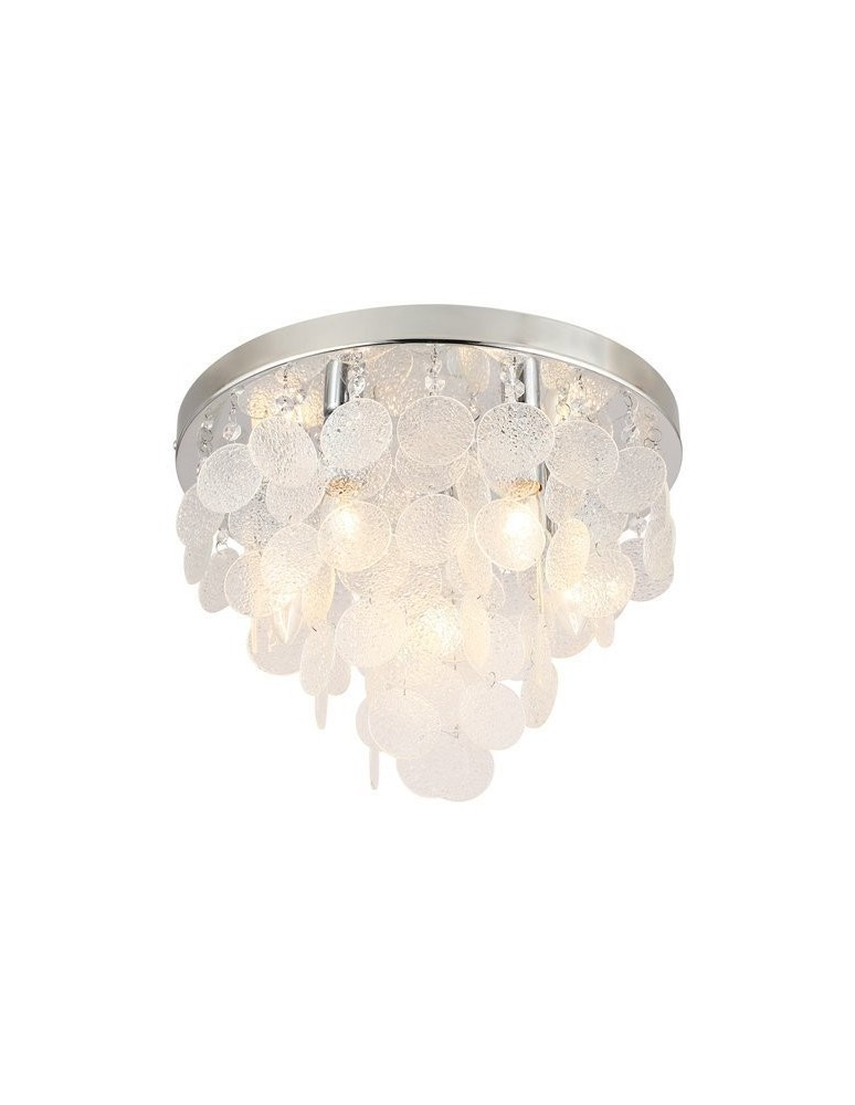 Ceiling lamps with crystals - Zuma Line Ceiling Lamp silver PARDO CEILING 18366 - product kolory-swiatla.pl 1