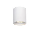Ceiling luminaires for replaceable light source - Lucide BODI Round GU10 excl D8 H9.5cm White 09100/01/31 Plafond. - product 1