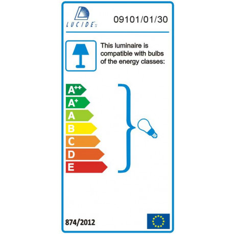 Lucide BODI Square GU10 excl D8.2 H9.5cm Bl 09101/01/30 Plafond.