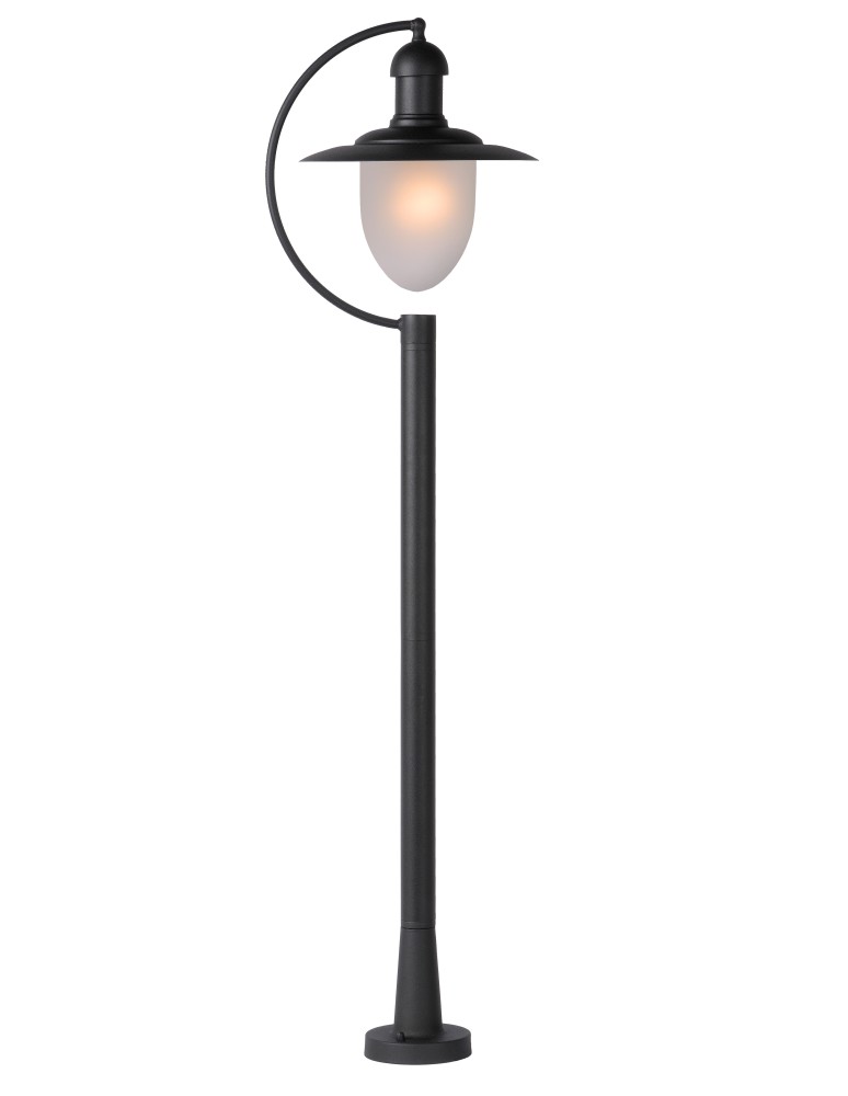 Standing garden lamps - Lucide ARUBA IP44 1xE27 H110 D25 Black 11873/01/30 Lantern - product kolory-swiatla.pl 3