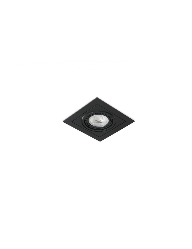 Kategorie produktów - Azzardo VERDI BLACK 1xES111 Wpuszczana Czarny AZ3527 - produkt kolory-swiatla.pl 1
