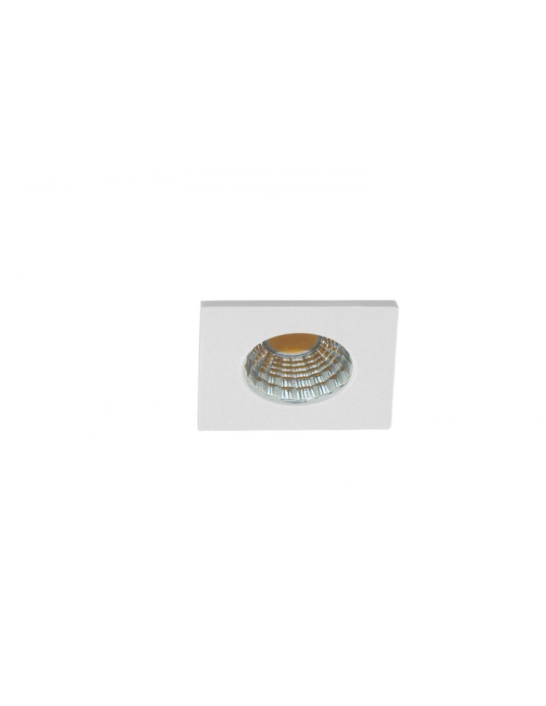 Flush-mounted lamps - pendants - Azzardo FILL S 4000K WHITE 1xLED Recessed White AZ3378 - product kolory-swiatla.pl 1