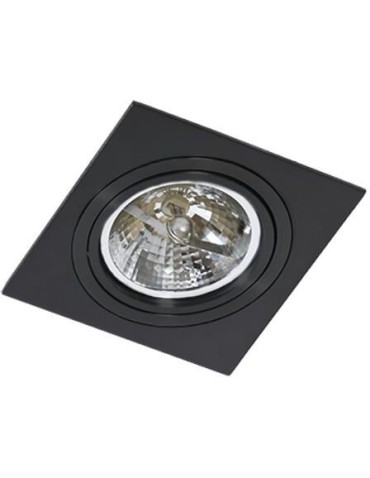 Azzardo SIRO 1 BLACK/BLACK 1xES111 Recessed Black AZ2805