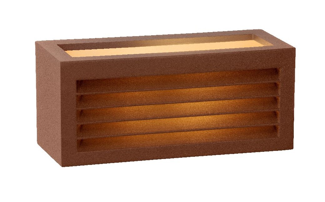 Lucide DIMO IP54 E27 10.8/11/25 Rust 27853/01/97 Wall lamp