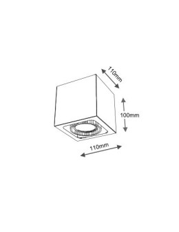 Shilo AWA 7083 White Ceiling Light - product 2