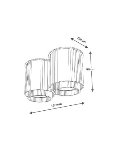 Shilo IGA 7015 White Ceiling Light - product 2