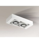 Ceiling luminaires for replaceable light source - Shilo KOGA 7121 White GU10 230V Ceiling Light - product 1
