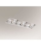 Flush-mounted directional lights - Shilo KOMORO 7334 GU10 White Inlet - product 1