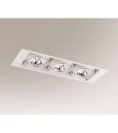Flush-mounted directional lights - Shilo MUKO 7358 GU10 White Ceiling Light - product 1