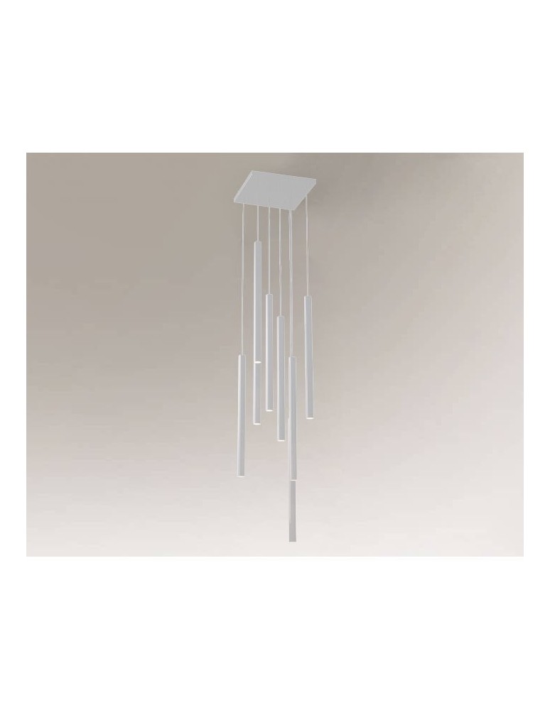 Pendant tube lamps - Shilo YABU 7577 White Pendant - product kolory-swiatla.pl 1