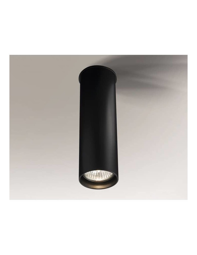 Ceiling luminaires for replaceable light source - Shilo ARIDA 1110 Black 1110/GU10/CZ Ceiling light - product kolory-swiatla.pl 1