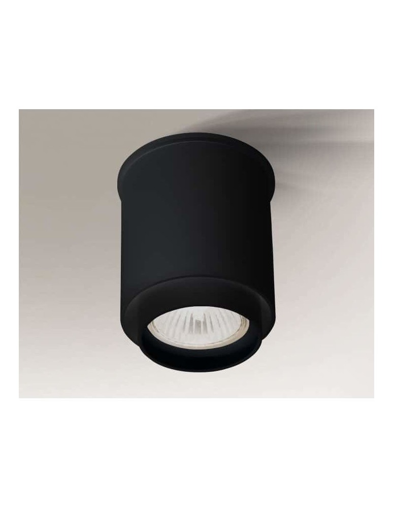 Ceiling luminaires for replaceable light source - Shilo IGA 1115 Black Ceiling Light - product kolory-swiatla.pl 1
