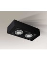 Shilo KOGA 1153 GU10 Black Ceiling Light