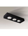 Shilo KOGA 1154 GU10 Black Ceiling Light