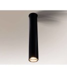 Ceiling luminaires for replaceable light source - Shilo YABU 1167 Black 1167/GU10/CZ Ceiling light - product 1