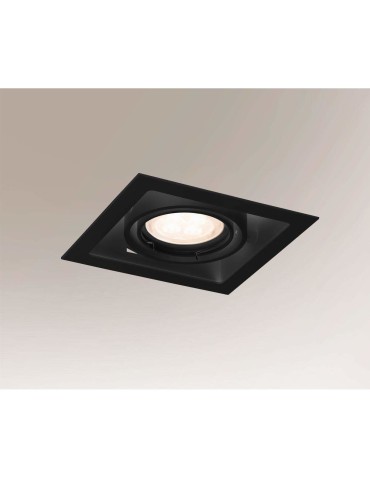 Shilo EBINO 3304 GU10 Black 3304/GU10/CZ Recessed Inlet