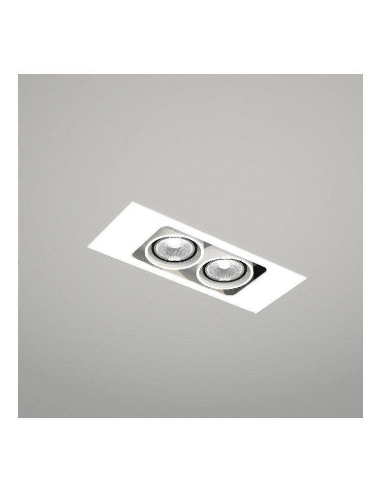 Square flush-mounted lamps - Shilo EBINO 3306 GU10 Black 3306/GU10/CZ Recessed Inlet - product kolory-swiatla.pl 3