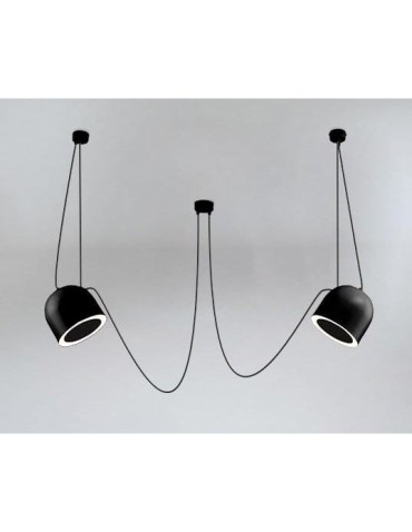 Shilo DOBO Pendant 2xE14 9036 Black