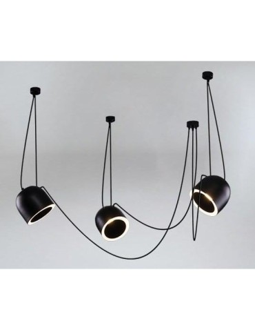 Shilo DOBO Pendant 3xE14 9037 Black