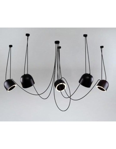 Shilo DOBO Pendant 5xE14 9038 Black