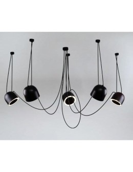 Shilo DOBO Wisząca 5xE14 9038 Czarny