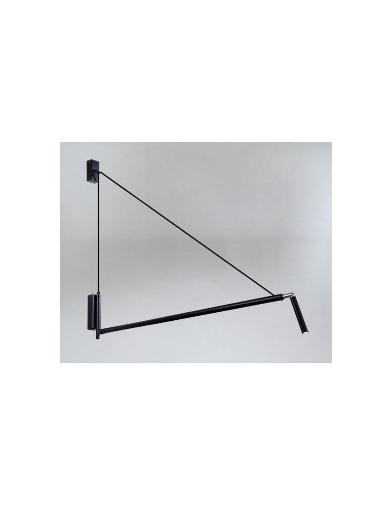 Cantilever wall lamps - Shilo NURH Wall lamp 1xG9 9019 Black - product kolory-swiatla.pl 1
